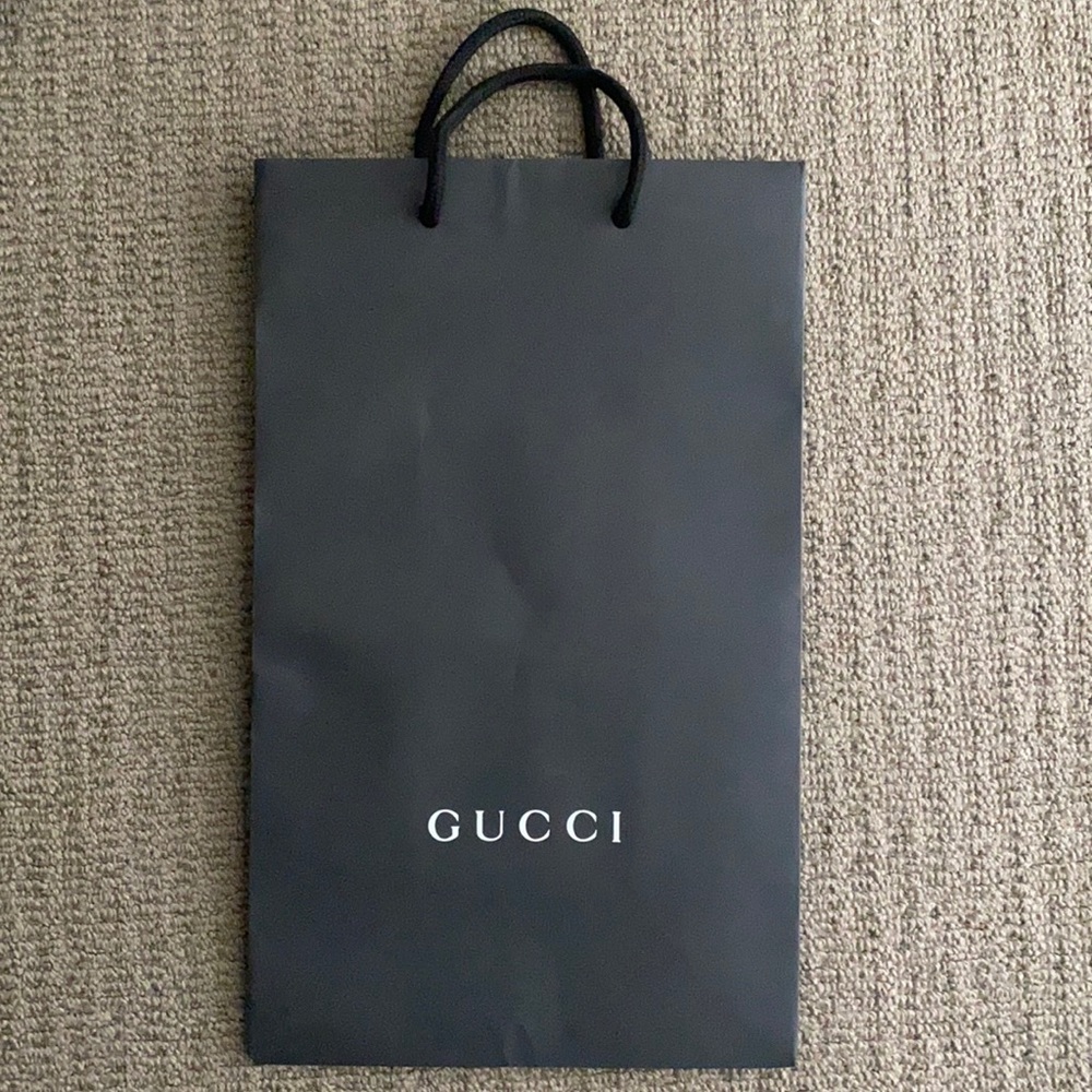 Authentic Gucci Shopping Bag
